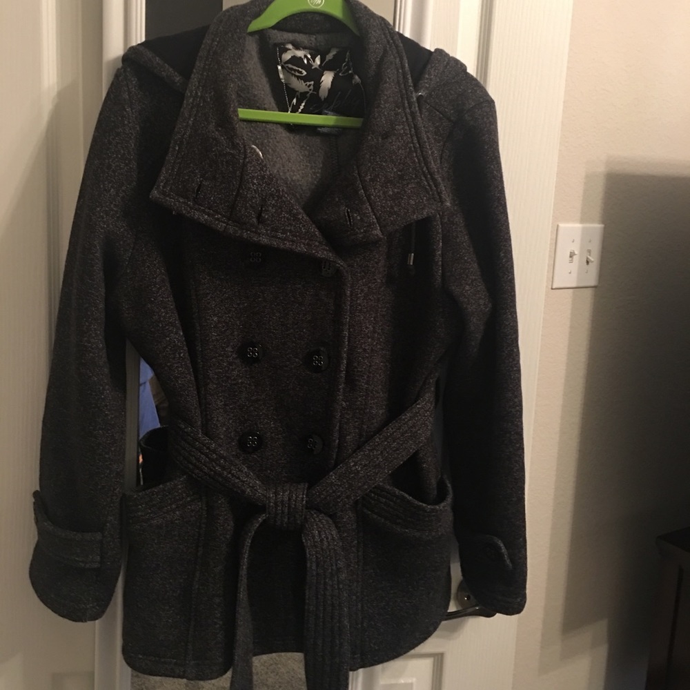 Fleece Pea Coat